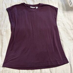 Athleta Deep Purple Muscle Tee